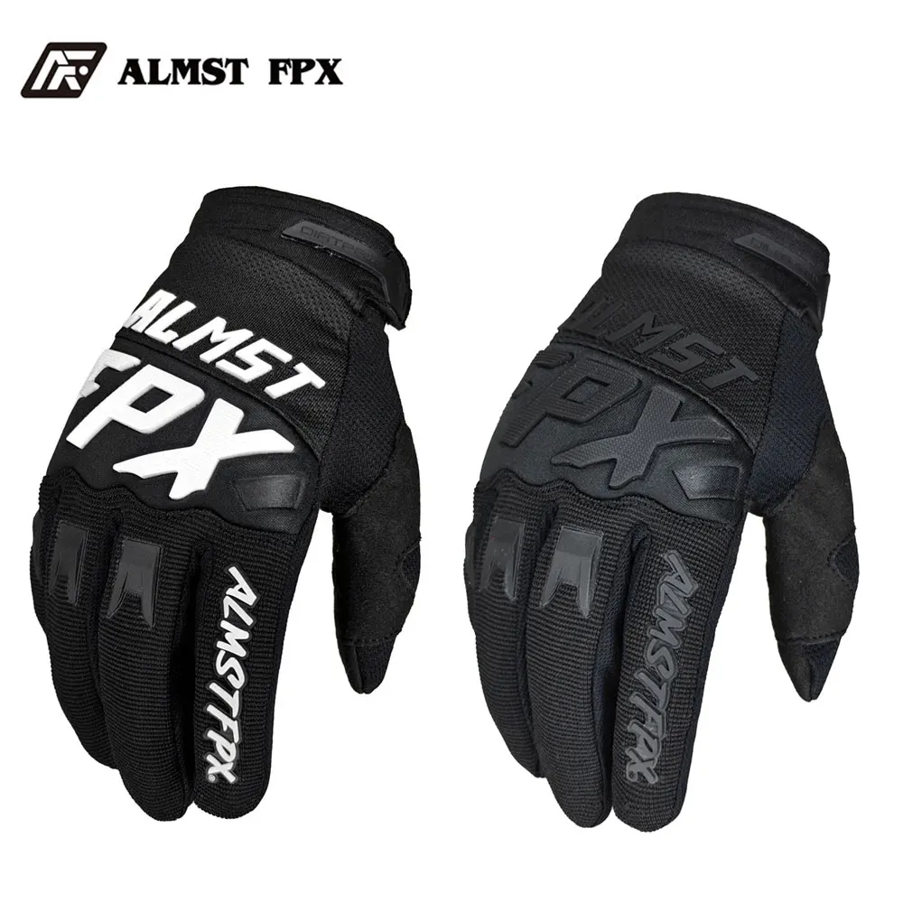 Afbeelding van Ademende Volledige Vinger Motorhandschoenen voor Heren – Race- en Motocross Handschoenen voor ATV, MX, UTV, BMX en Offroad Fietsen