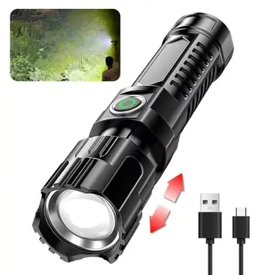 Image de Torche LED 2000LM Ultra Puissante - Rechargeable USB