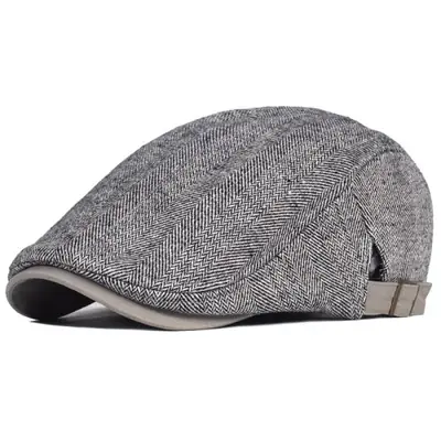 Image de Casquette Vintage en Laine Chaude pour Hommes