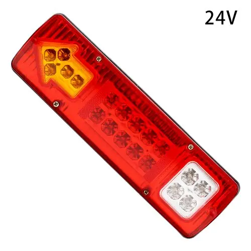 Image de Feux Arrière LED 19 LEDs - 12V/24V pour Camions & Remorques