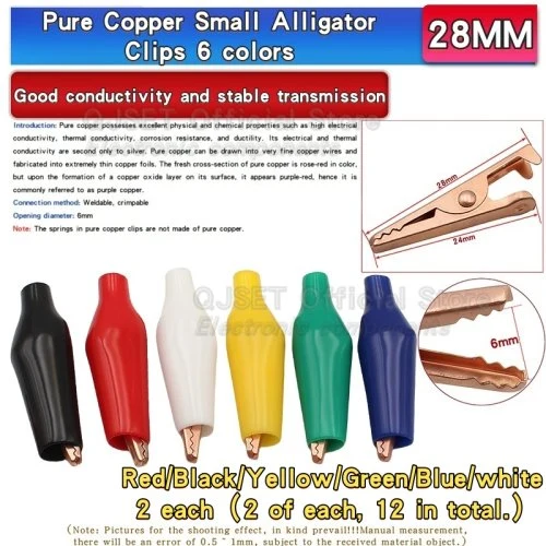28mm 6 colores 12pcs