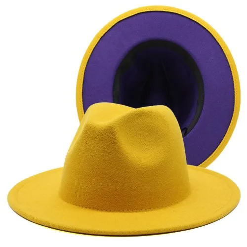 Amarillo y morado