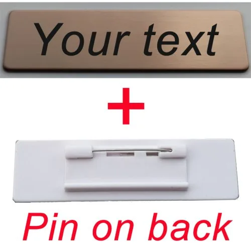 Różowy złoty pin