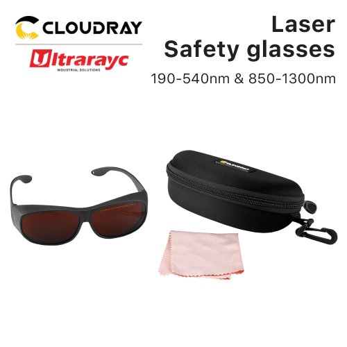 Bild von Laser-Schutzbrille UV/Grün/IR – OD4 & OD8 für YAG, DPSS, Faserlaser