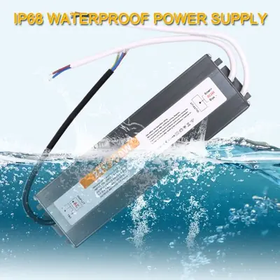 Image de Alimentation LED étanche 12V/24V - IP67/IP68