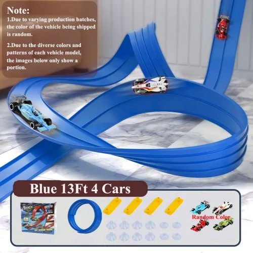 13Ft blauw 4 auto's doos