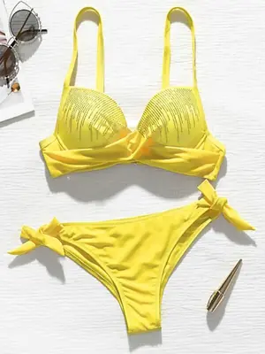 Image de Bikini Paillettes Brillantes Push-Up 2025