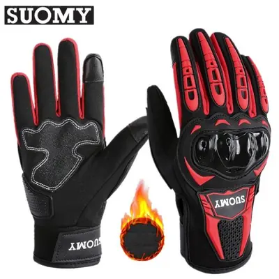Image de Gants de Moto Imperméables Touchscreen - Hiver, Printemps, Automne