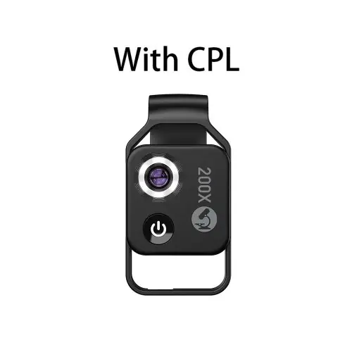 Image de Lentille Microscope Portable 200x pour Smartphone