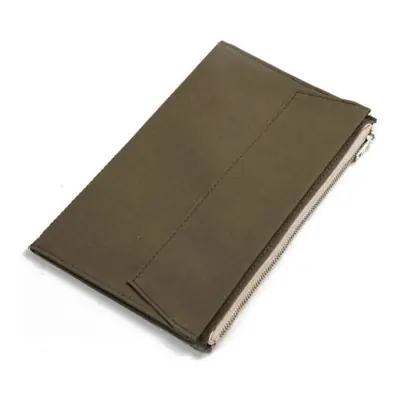 Image de Porte-Cartes en Toile avec Fermeture Éclair