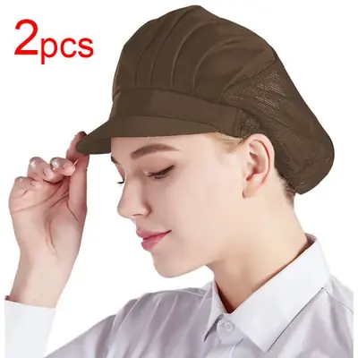 Image de Chapeaux de Cuisine Respirants - Lot de 2