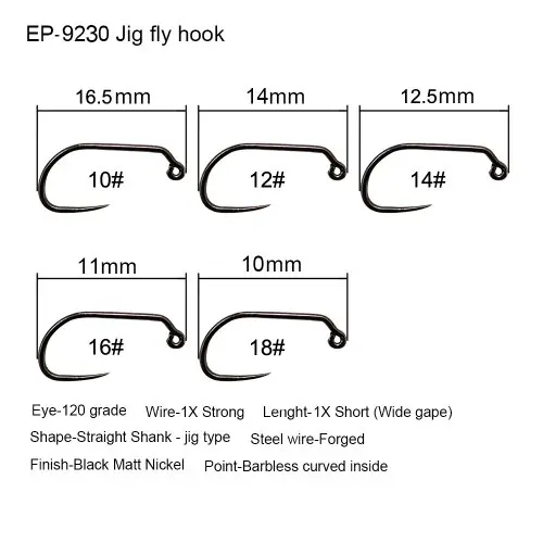 Hameçon jig fly 9230