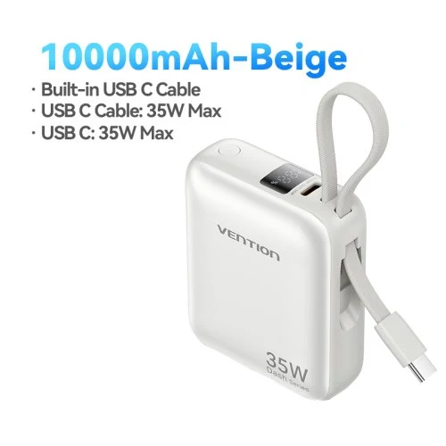 35W 10000mAh Beige