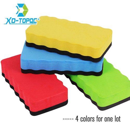Immagine di Gomma Magnetica per Lavagna - Set da 4 Colori