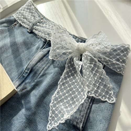 Image de Ceinture Dentelle Bohème Élastique - Style Chic & Féminin