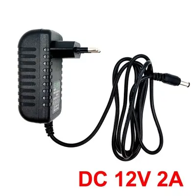 Image de Adaptateur Secteur 12V Universel - Alimentation Stable pour Caméras DVR, LED et Robots