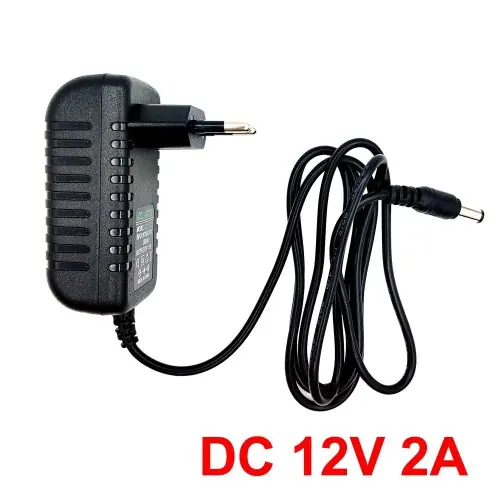 Image de Adaptateur Secteur 12V Universel - Alimentation Stable pour Caméras DVR, LED et Robots