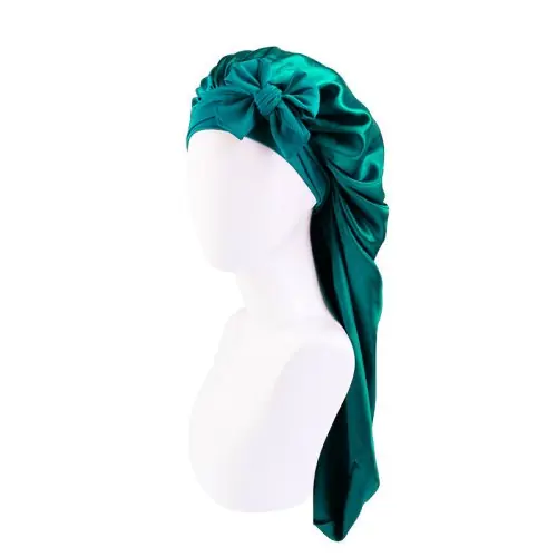 Image de Bonnet de Couchage Satin Élastique pour Femmes
