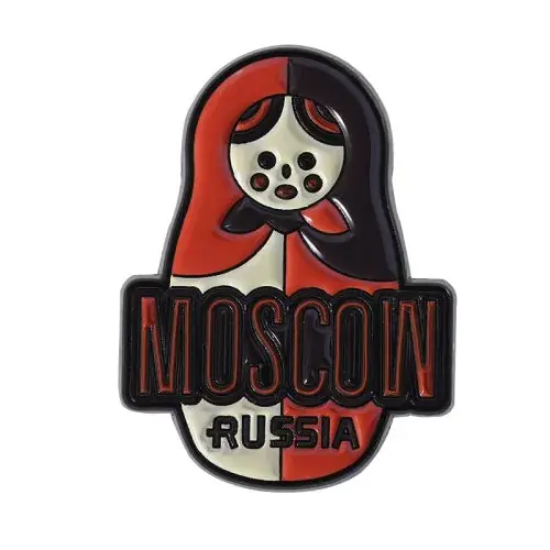 Image de Broche Russe Matryoshka - Bijou Culturel