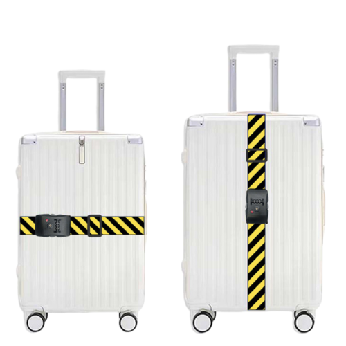 Image de Sangles de Bagage TSA avec Serrure à Combinaison