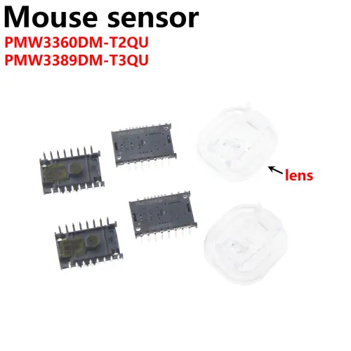 Image de Capteur Optique PMW3360DM avec Lentille LM19 - Nouveau