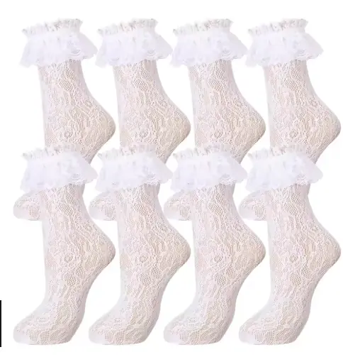 4 paires blanc