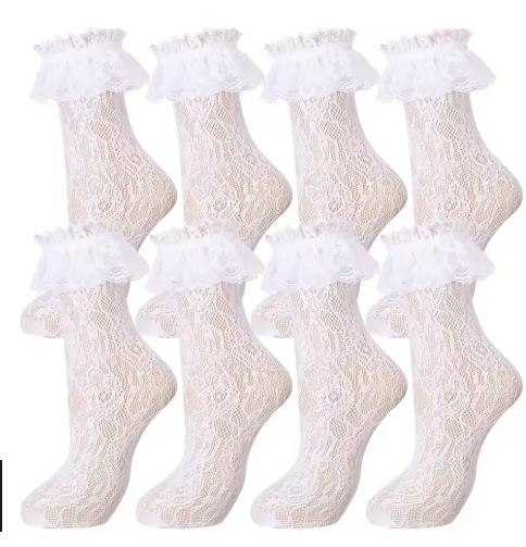 4 pairs white