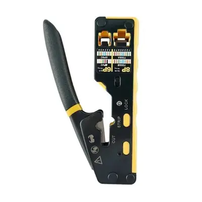 Image de Sertisseuse RJ45 EZ Crimp - Cat8/7/6/5e - 3 en 1