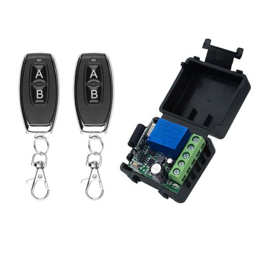 Immagine di Modulo Ricevitore Remoto Universale 433 MHz per Cancelli e Porte del Garage - Relè DC 12V 10A con LED Integrato