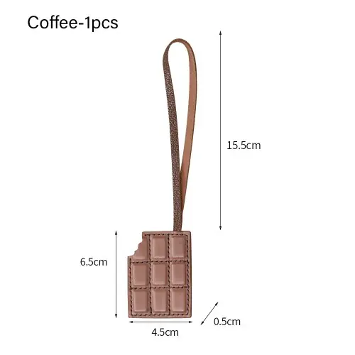 Image de Pendentif en Cuir Vintage pour Sac à Main