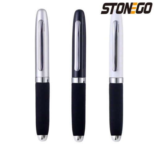 Bild von STONEGO Modischer Brieftaschenstift, kurzer Absatz, Geschenk, Reisetaschenstift, Mini-Tasche, kurzer Clip, Metall-Tintenroller, Reisetaschenstift