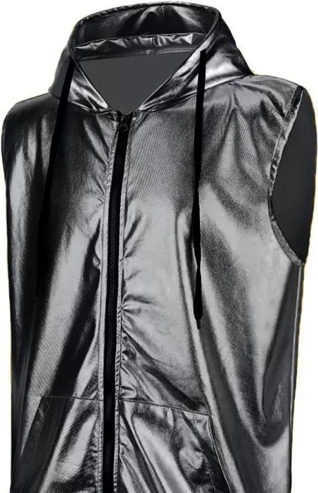 Image de Gilet Homme à Capuche Brillant - Sport & Loisirs