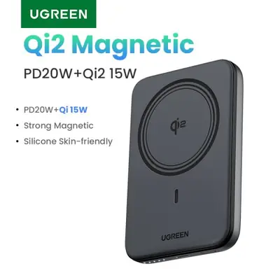 Image de PowerBank Magnétique 10000mAh - Charge Rapide Qi2 pour iPhone