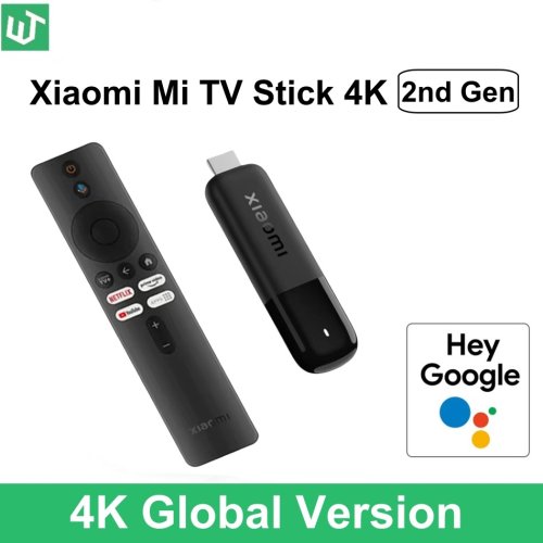 Image of Xiaomi TV Stick 4K 2nd Gen 2025 Global Version with Bluetooth 5.2, Google TV, Smart HDR, 2GB RAM, 8GB ROM – Mini TV Dongle for Streaming Media