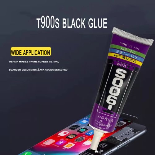 Image of Premium Natural Black Adhesive Sealant for LCD Screens, Laptops, and Mobile Devices – Soft, Flexible, and Durable Bonding Solution