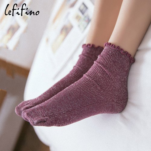 Imagen de Calcetines Brillantes de Moda Retro para Mujer