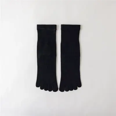 Image de Chaussettes Yoga 5 Doigts Antidérapantes - Coton Compression