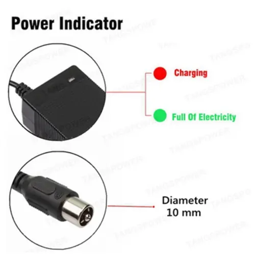 Image de Chargeur Li-ion 29.4V 5A - Charge Rapide & Silencieux