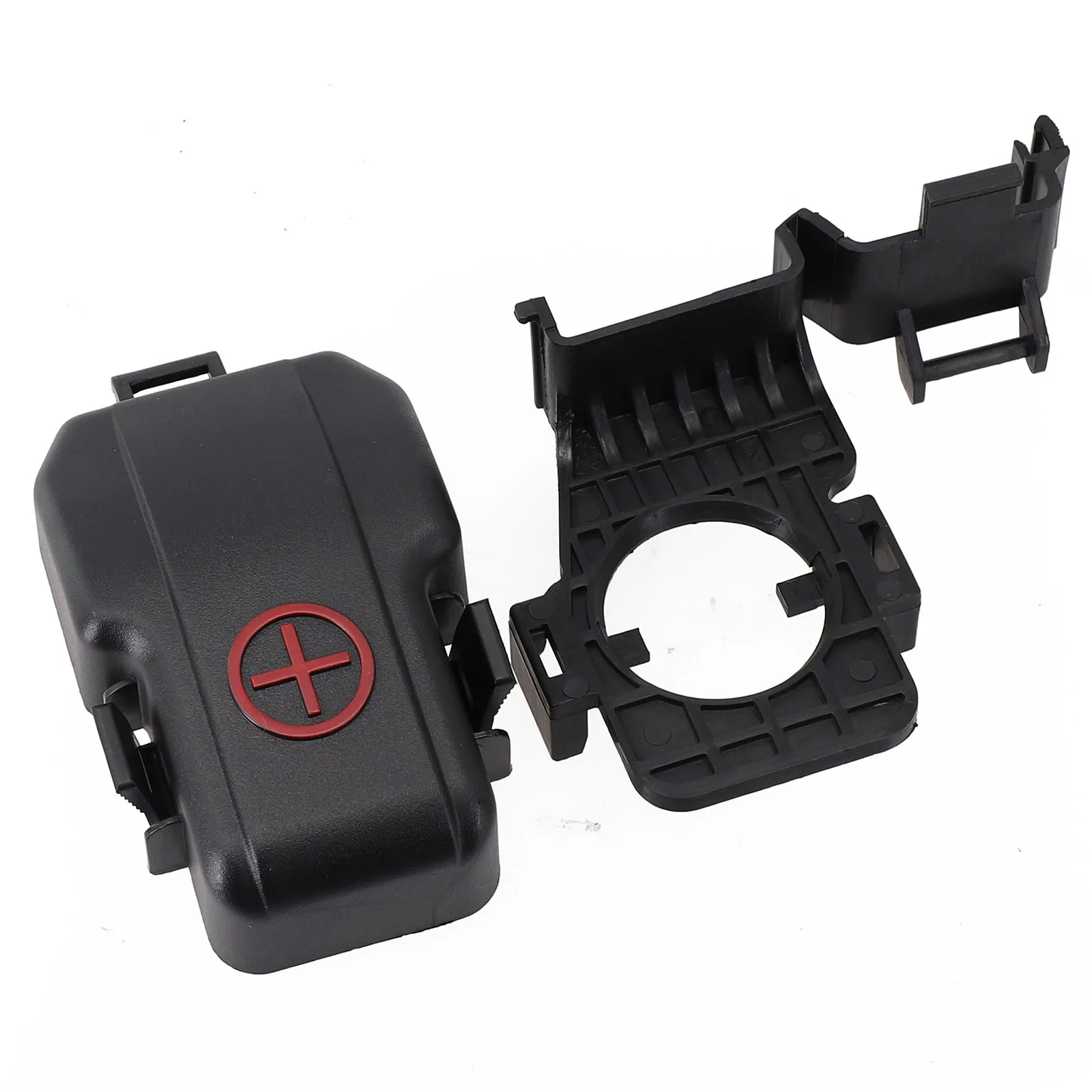 Afbeelding van Zwarte Batterijterminaldop - Hoge Kwaliteit Auto Accessoire