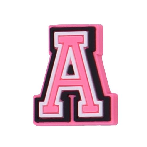 Imagen de Adornos para Zapatos con Letras Rosas - Accesorios para Crocs