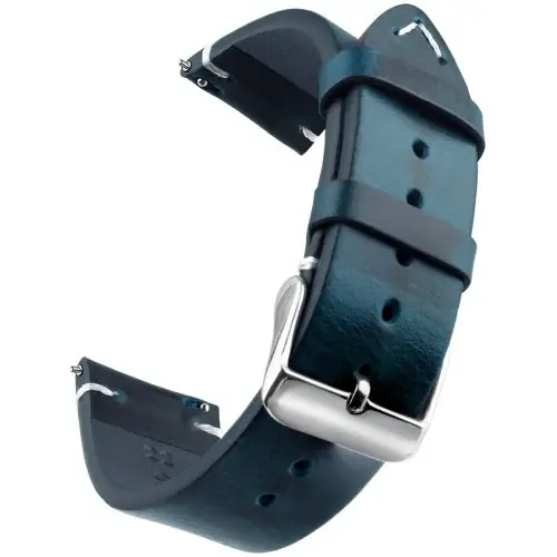 Image de Bracelet Montre Cuir Véritable - 18 à 24mm