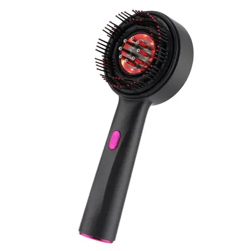 Image de Peigne de Massage Électrique Anti-Chute avec Luminothérapie Rouge