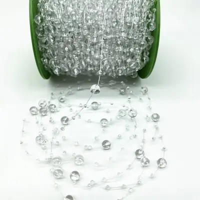 Image de Guirlande de Perles Artificielles - Décoration de Noël & Mariage