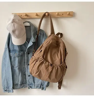 Image de Sac à Dos Femme Grande Capacité - Style Coréen Mode Étudiante