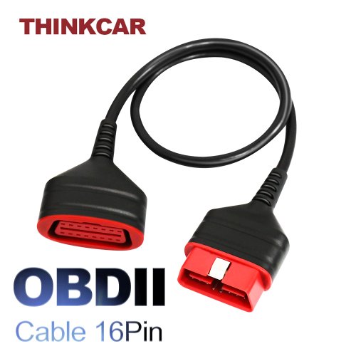 Bild von Universelles OBD2-Verlängerungskabel 16-polig – Männlich zu Weiblich, Hochwertiger Auto-Diagnoseadapter für alle Fahrzeuge