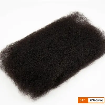Image de Cheveux Humains Afro pour Locs - 50g