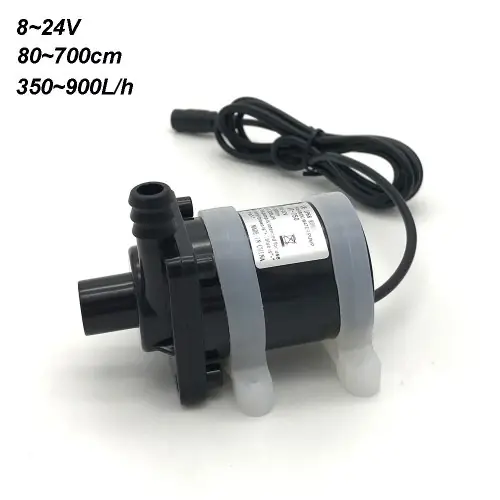 Image de Pompe à Eau Solaire Submersible 350-900L/H - 12V/24V