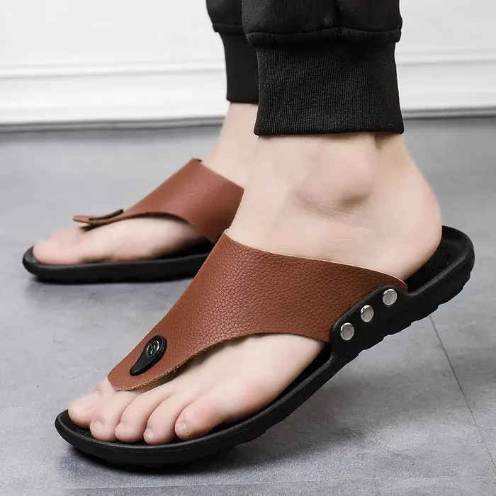 Image de Tongs Hommes Été - Confort & Antidérapant