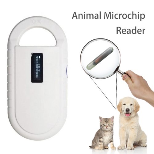 Immagine di Lettore RFID Portatile per Animali Domestici - Lettore di Chip per Cani e Gatti con Supporto ISO 11784/11785, FDX-B, ID64 e EMID