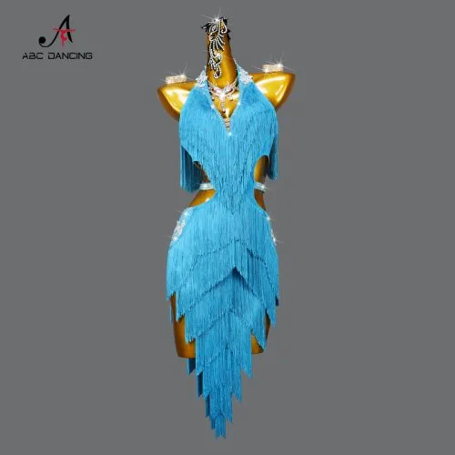 Blau Kleid